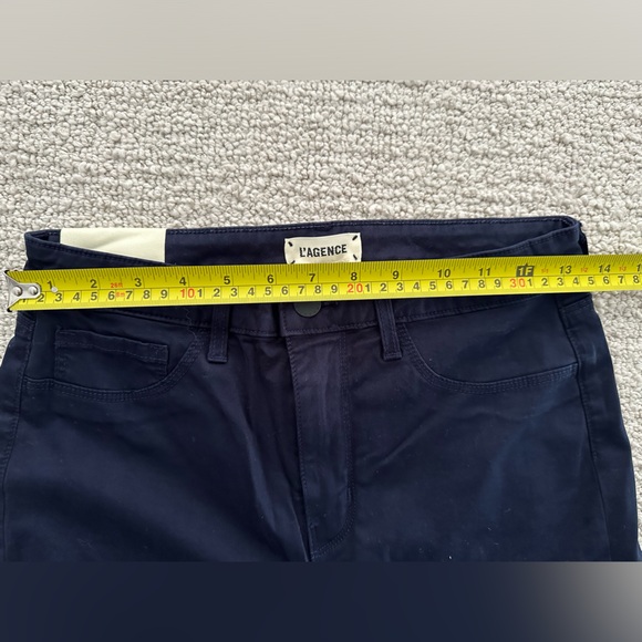 NWT L’Agence Navy Margot Pants - Picture 6 of 7